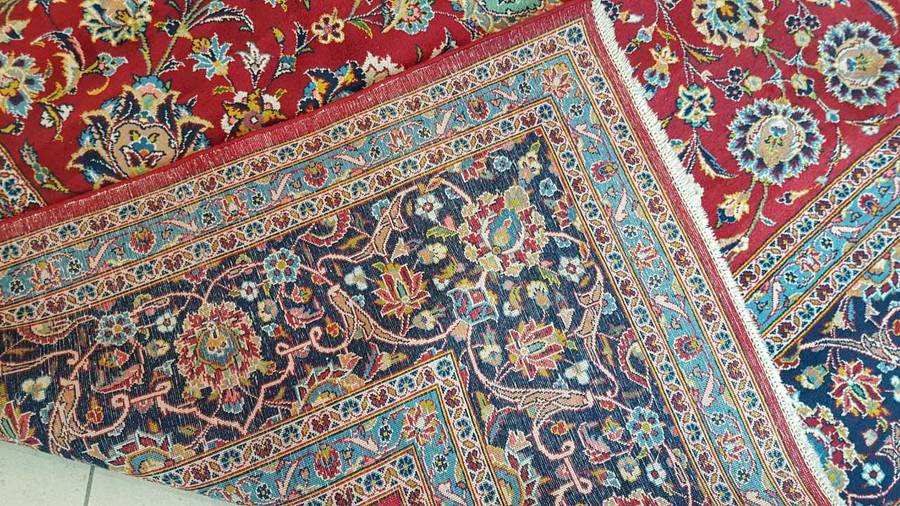 Persian Kashan Carpet 424cm x 303cm Hand Knotted