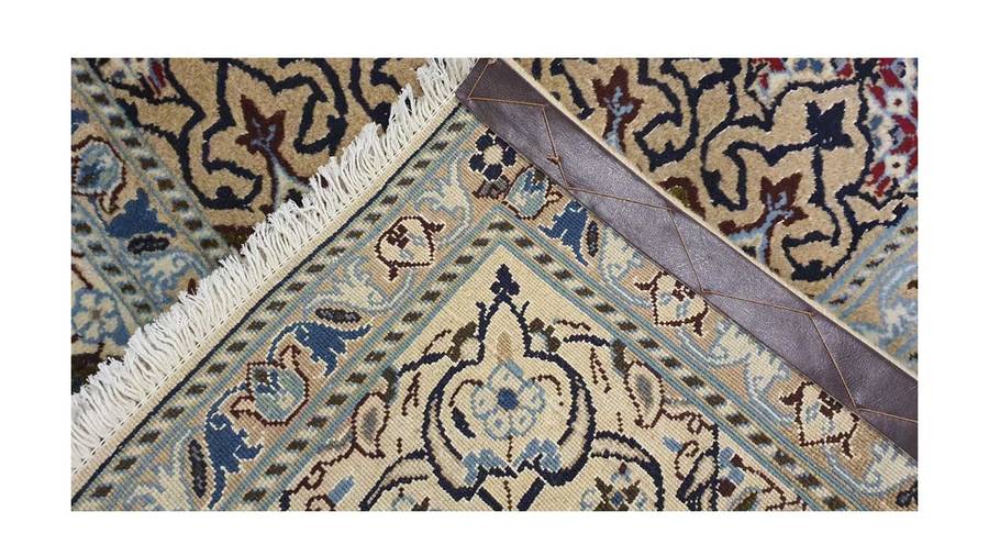 Persian Nain Carpet 210cm x 205cm Hand Knotted