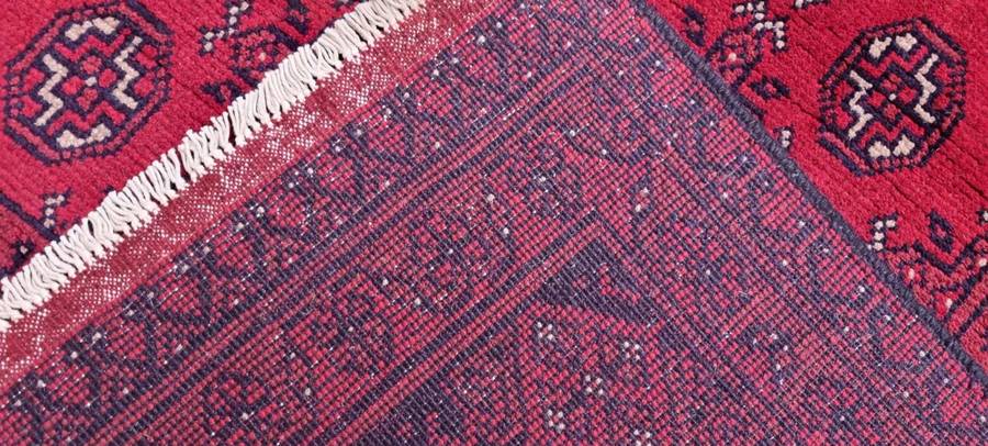 Afghan Turkaman Carpet 250cm x 160cm Hand Knotted