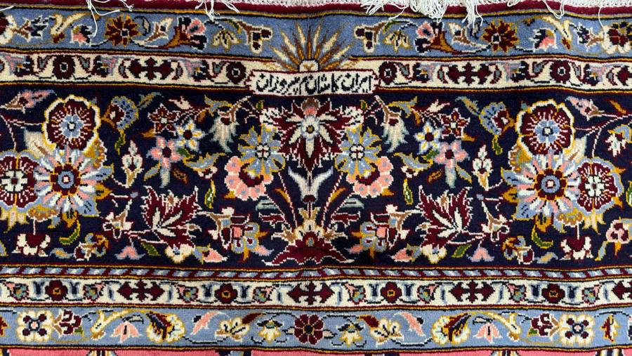 Very Fine Persian Kashan Carpet 335cm x 222cm Hand knotted