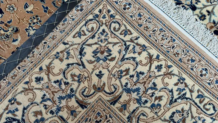 Very Fine Persian Nain Carpet 345cm x 220cm Hand Knotted