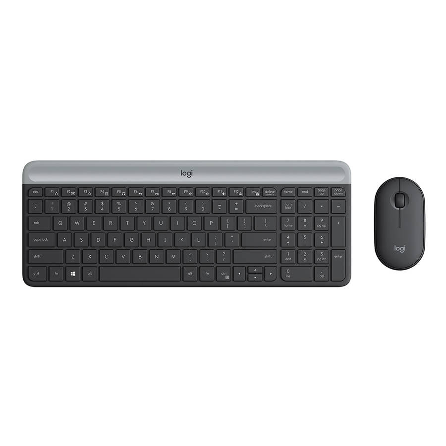 Logitech MK470 Slim Wireless Keyboard and Mouse Combo