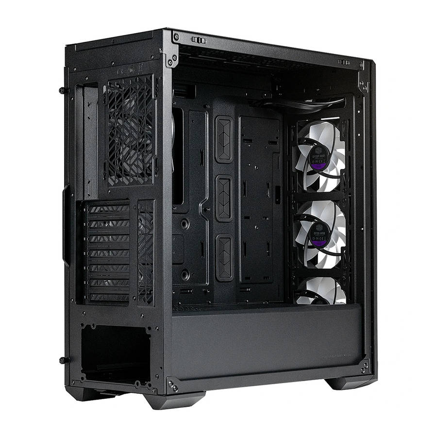 Cooler Master MasterBox 520 Mesh ARGB Windowed Mid-Tower Desktop Chassis