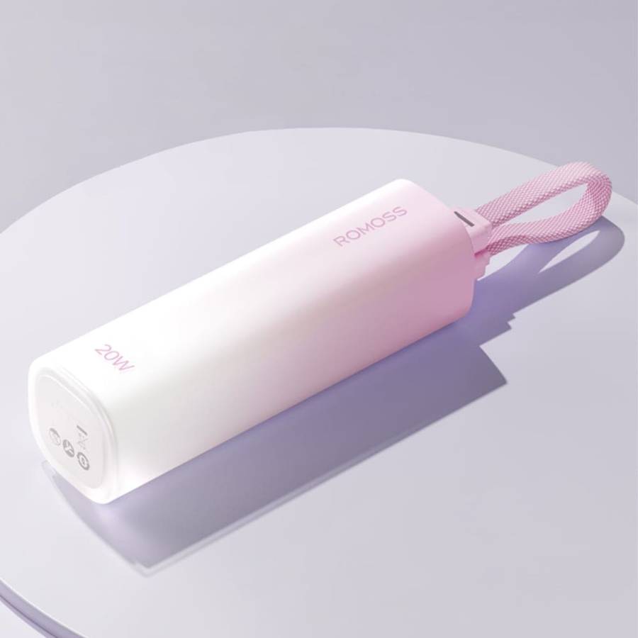 Romoss PSC05 5000mAh 20W Mini Power Bank  Pink