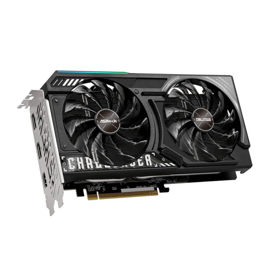 16GB ASRock Radeon RX 9060 XT Challenger OC Graphics Card