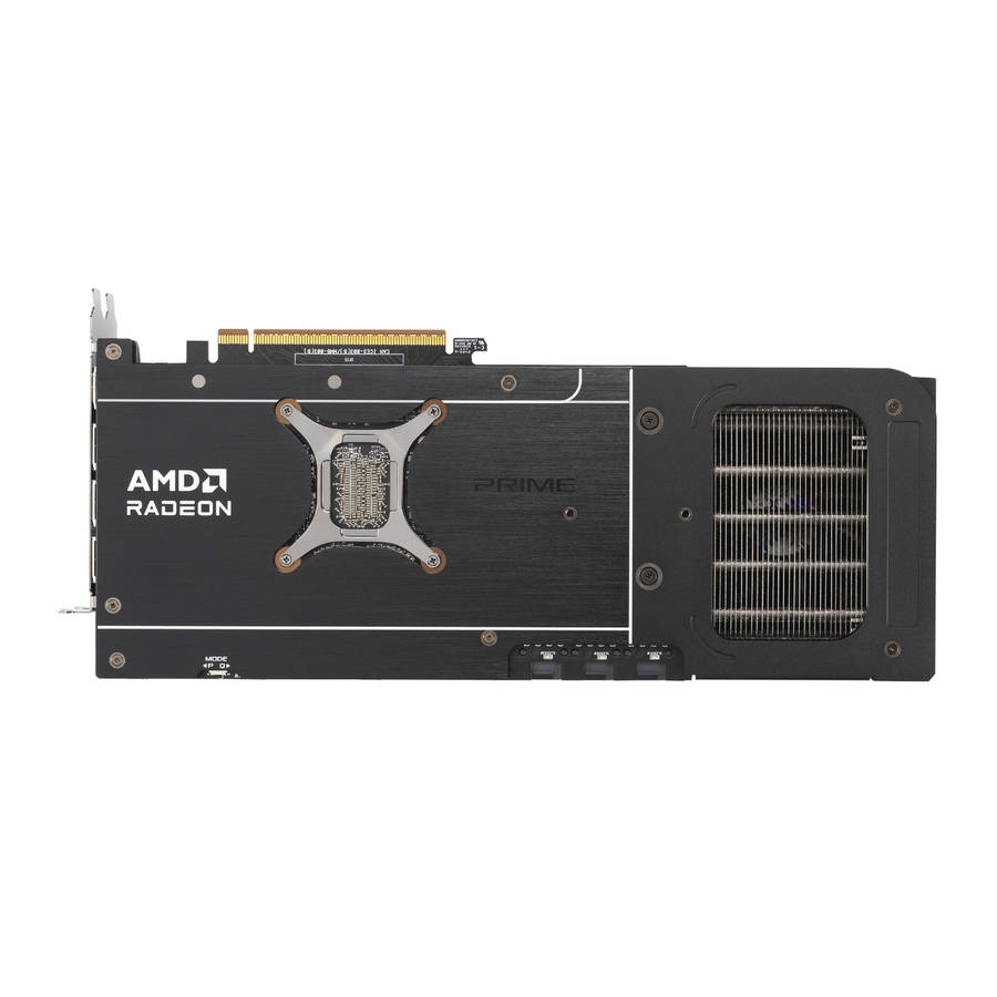16GB Asus Prime Radeon RX9070 XT OC Edition GDDR6 Graphics Card