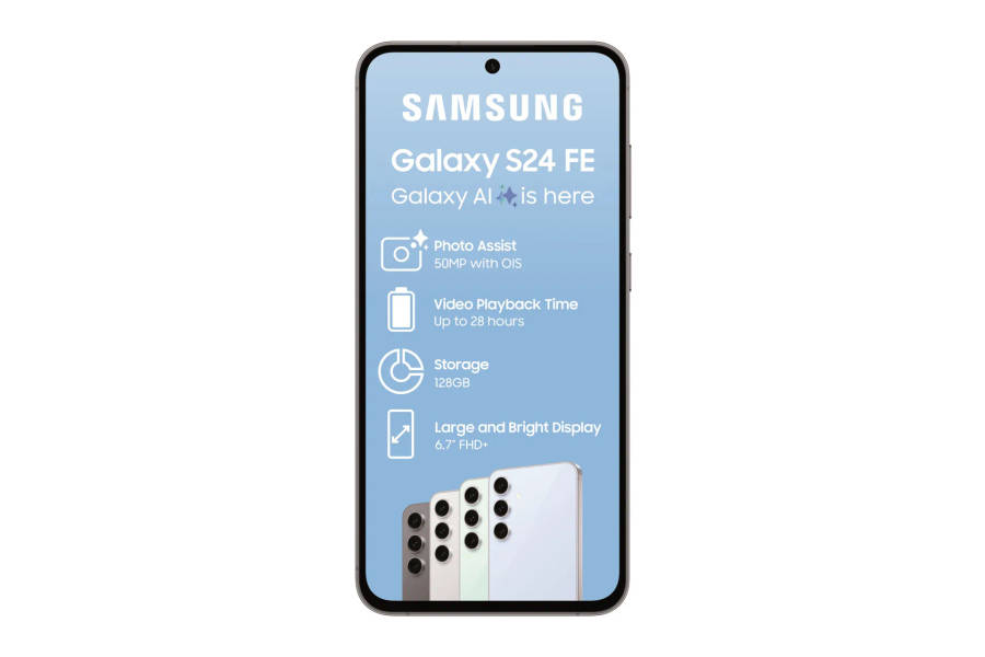Samsung S24 FE Dual sim 256GB Graphite