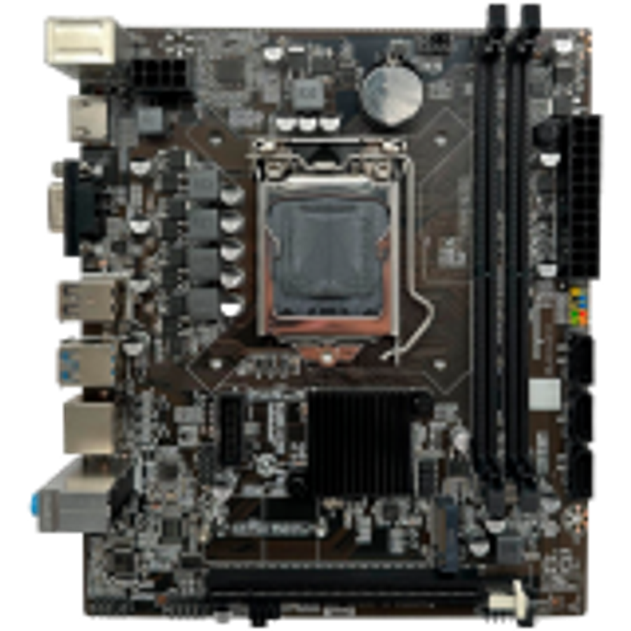 Arktek Intel H110 Chipset, Socket LGA1151, Dual Channel DDR4, Integrated Intel Graphics, 2 x DDR4...