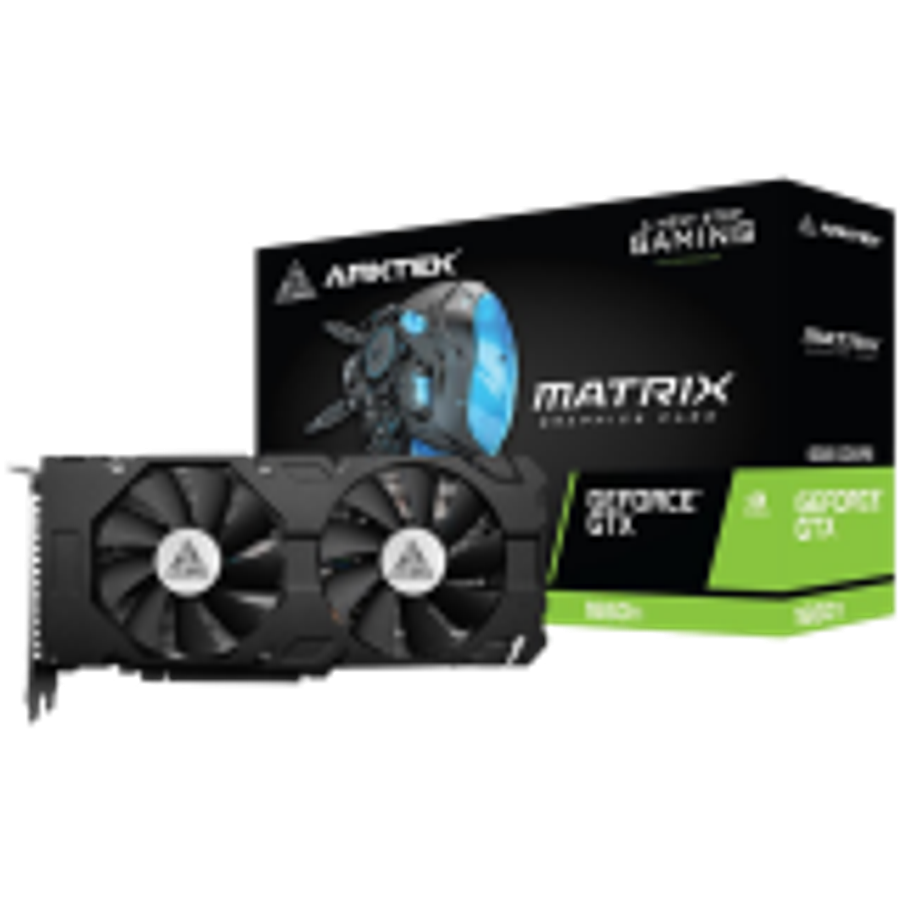 Arktek Geforce GTX1660Ti GDDR6 6GB 192BIT Twin Fans Graphics Card