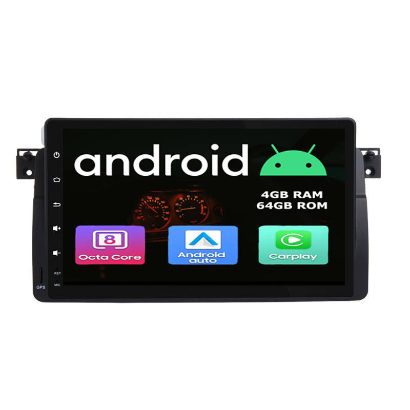 BMW 3 SERIES E46 1997 - 2006 ANDROID 9 INCH GPS NAVIGATION BLUETOOTH USB RADIO UNIT  SYSTEM