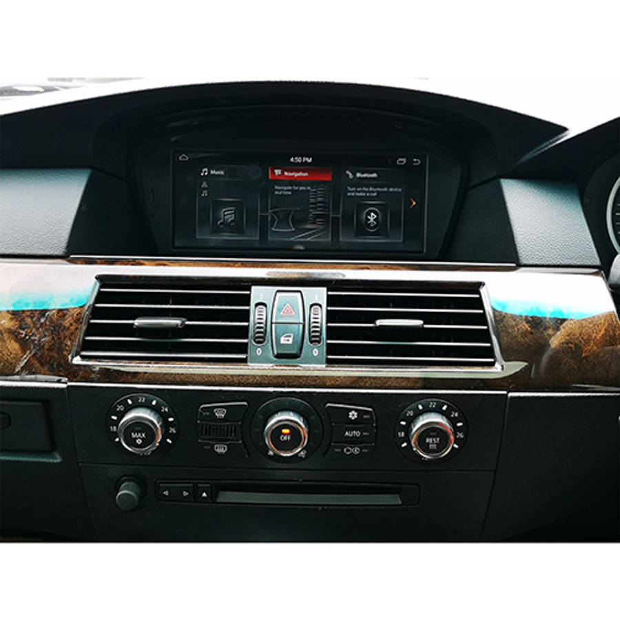 BMW 5 SERIES E60 3 SERIES 2004 - 2009 3 Series E90 2005 - 2008 ANDROID 8.8 INCH GPS NAVIGATION BLUET