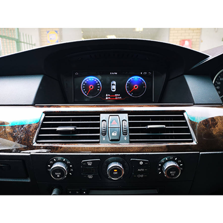 BMW 5 SERIES E60 3 SERIES 2004 - 2009 3 Series E90 2005 - 2008 ANDROID 8.8 INCH GPS NAVIGATION BLUET