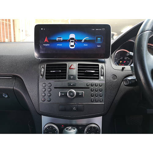 Mercedes Benz C-Class W204 2007 - 2011 Android 10.25 inch GPS Navigation Bluetoot Radio Unit