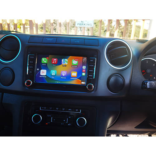 Volkswagen VW Polo Golf 5 6 Jetta 5 6 Amarok Caddy Transporter Kombi 7 inch Android GPS Navigation B