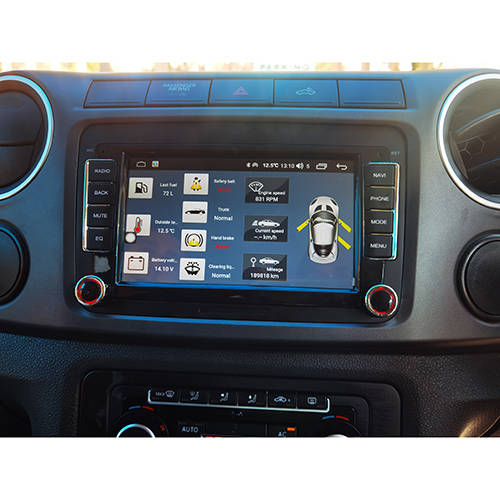 Volkswagen VW Polo Golf 5 6 Jetta 5 6 Amarok Caddy Transporter Kombi 7 inch Android GPS Navigation B