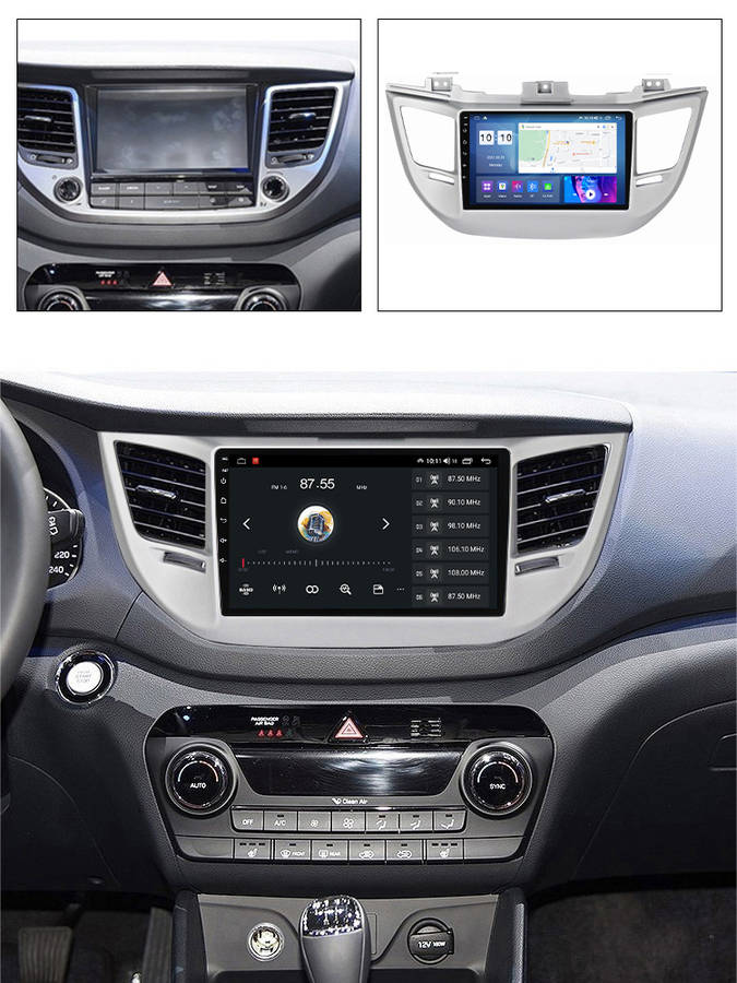 Hyundai Tucson 2016 - 2018 Android Touch Screen GPS Navigation Radio Unit with Carplay