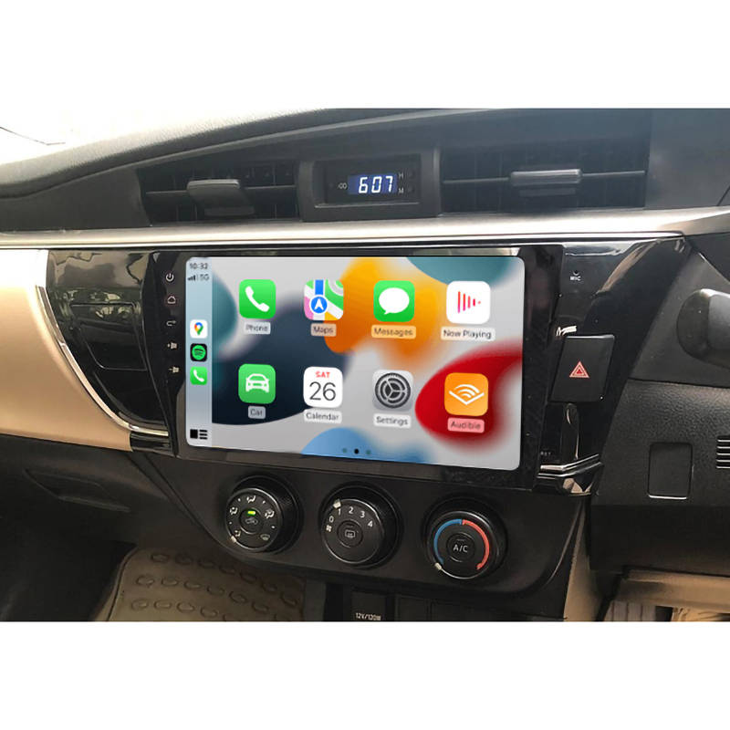 Android GPS Navigation Radio With Carplay for Toyota Corolla Exclusive Prestige Esteem 2014 to 2016