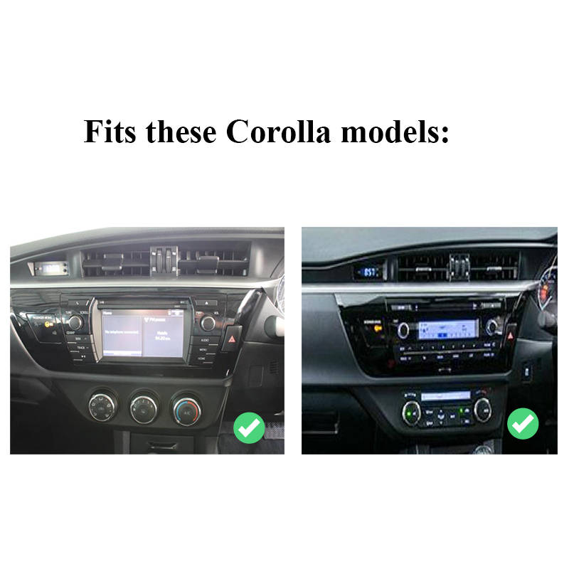 Android GPS Navigation Radio With Carplay for Toyota Corolla Exclusive Prestige Esteem 2014 to 2016