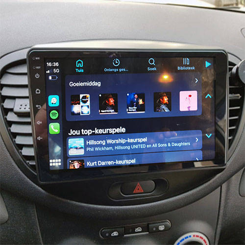 Hyundai i10 2008 - 2018 High Spec Android GPS Navigation Radio Unit with Carplay
