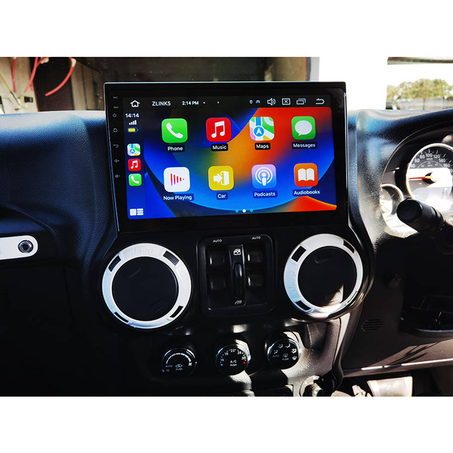 Jeep Wrangler 2011 - 2018 Android 2gb + 64gb Navigation Radio With Carplay