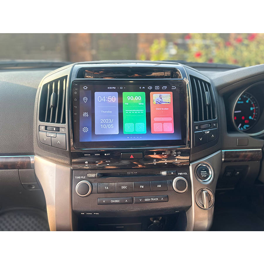 Toyota Land Cruiser VX 200 Series 2008 - 2015  Android GPS Navigation Radio CarPlay Unit