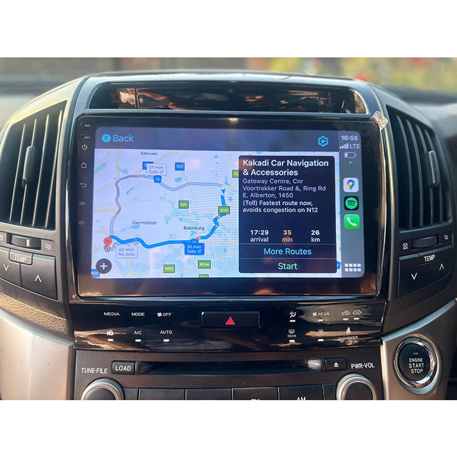 Toyota Land Cruiser VX 200 Series 2008 - 2015  Android GPS Navigation Radio CarPlay Unit