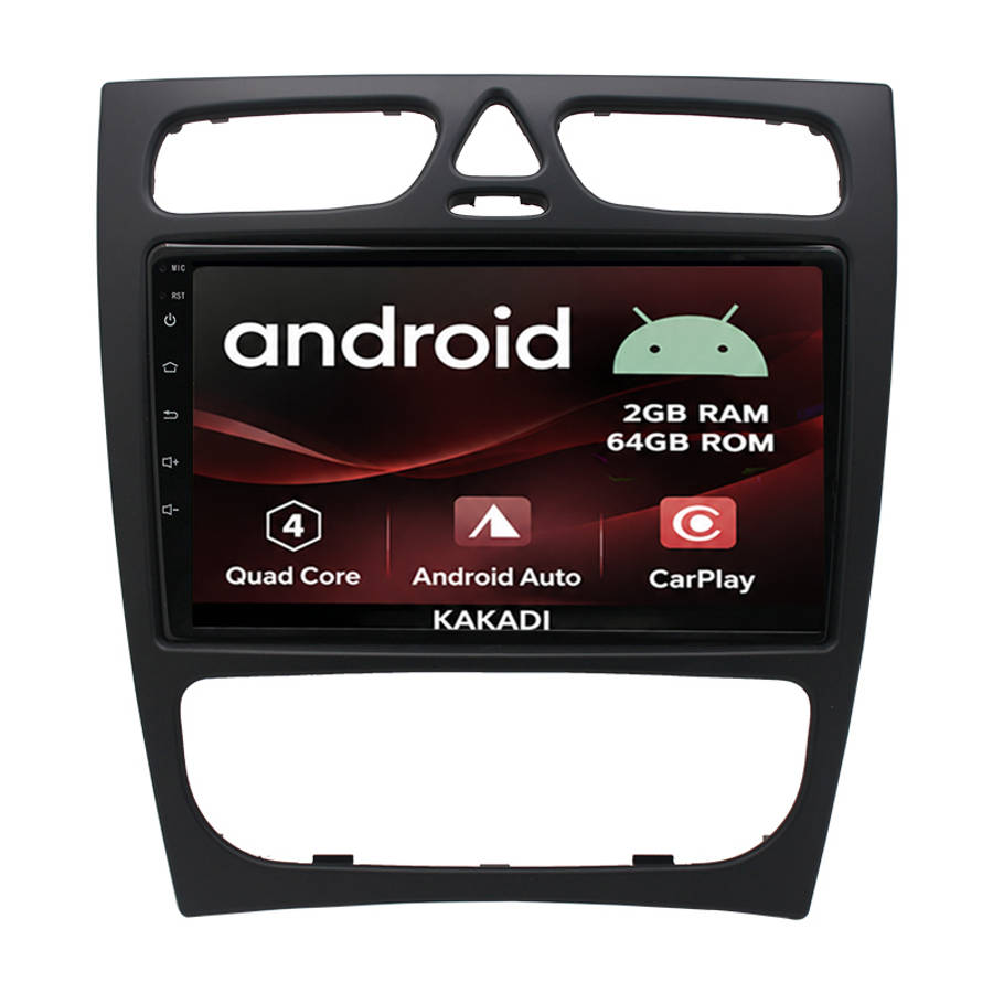 Mercedes Benz C-Class W203 2002 - 2005 Navigation Radio With Carplay