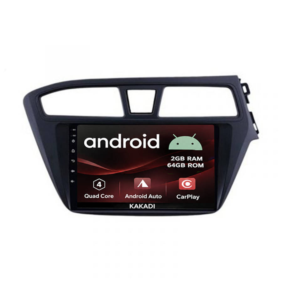 Hyundai i20 2014 - 2017 Android 2gb+64gb Navigation Radio With Carplay