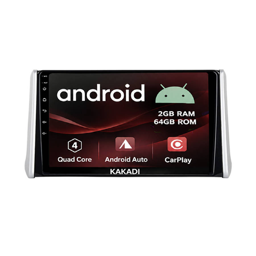 Toyota Rav4 2019 to 2025 Android 2gb + 64gb Navigation Radio With Carplay