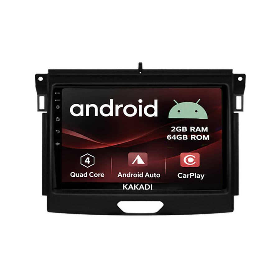 Ford Ranger T7 2016 - 2021 Android 2gb + 64gb Navigation Radio With Carplay