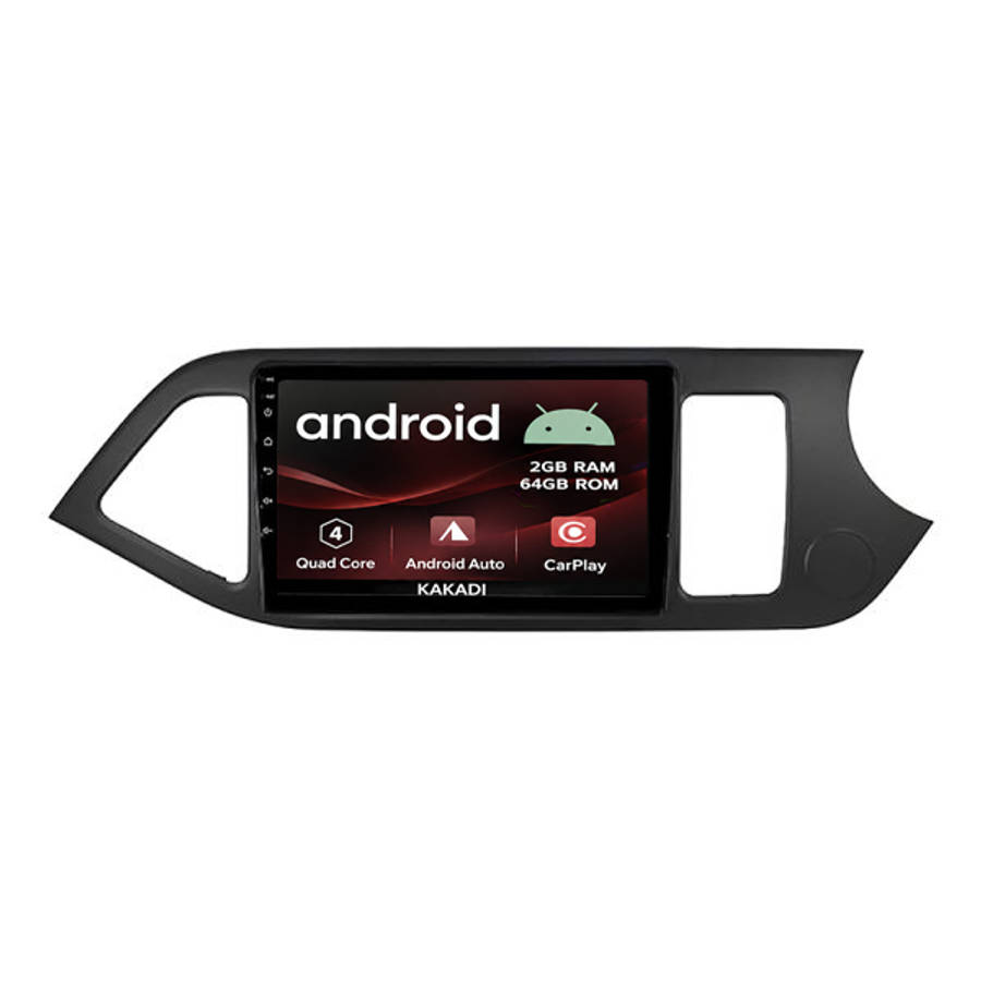 KIA  Picanto 2011 - 2016 Android 2gb + 64gb Radio Navigation With Carplay