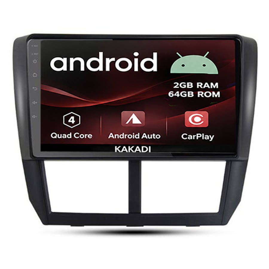 Subaru Forester and WRX 2008 - 2012 Android 2gb + 64gb Navigation Radio With Carplay