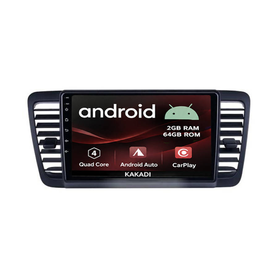 Subaru Outback 2007 - 2009 Android 2gb + 64gb Navigation Radio With Carplay