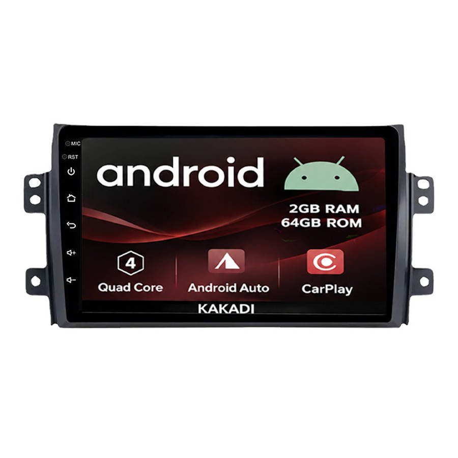 Suzuki Sx4 2006 - 2014 Android 2gb + 64gb Navigation Radio With Carplay