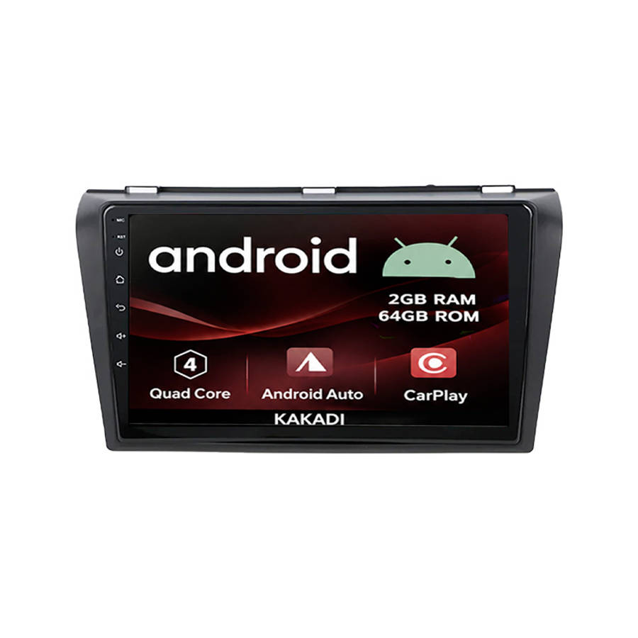 Mazda 3 2004 - 2009 Android 2gb + 64gb Navigation Radio With Carplay