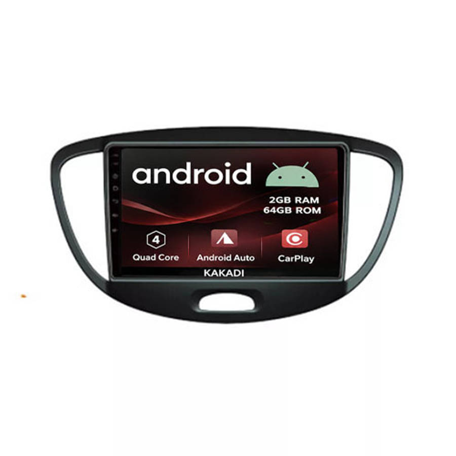 Hyundai i10 2008 - 2018 Android 2gb + 64gb Navigation Radio With Carplay