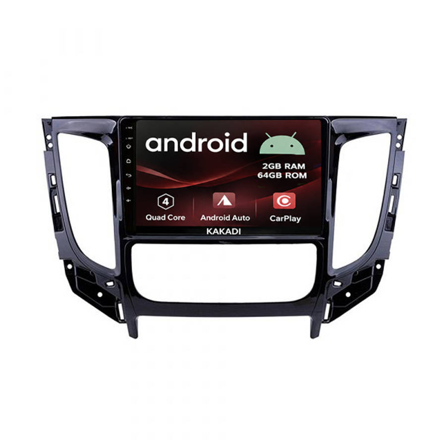 Mitsubishi Triton Fiat Fullback 2017- 2024 Android 2gb + 64gb Navigation Radio With Carplay