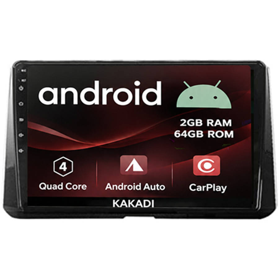 Toyota Corolla 2019 to 2025 Android 2gb + 64gb Navigation Radio With Carplay
