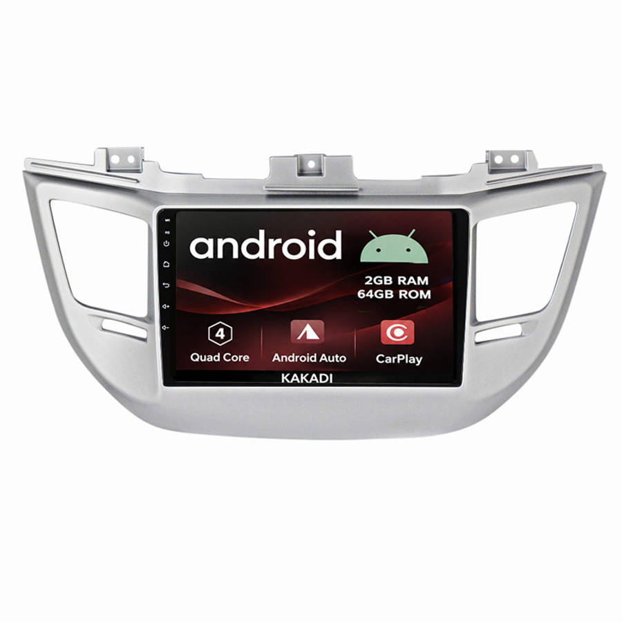 Hyundai Tucson 2016 - 2018 Android 2gb + 64gb Navigation Radio With Carplay