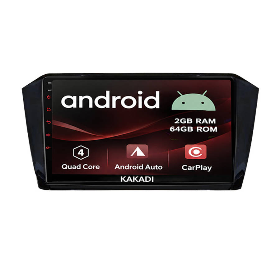 Volkswagen Passat B8 2016 - 2019 Android 2gb + 64gb Navigation Radio With Carplay
