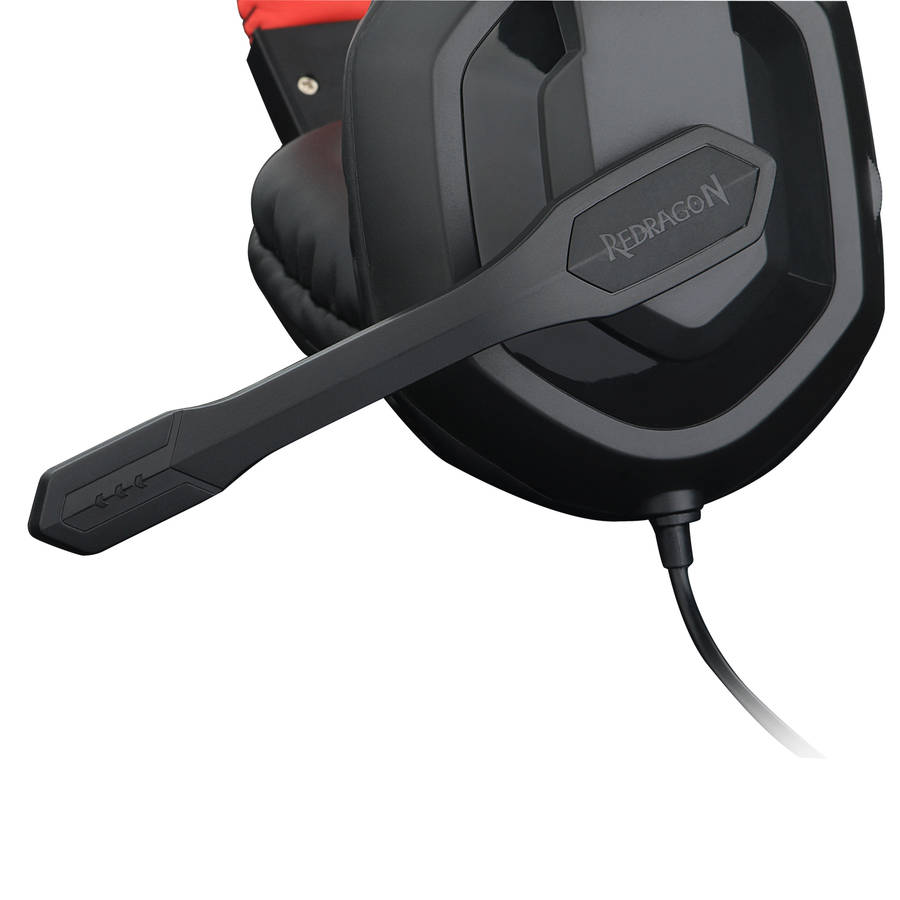 REDRAGON Over-Ear ARES Aux Gaming Headset  Black