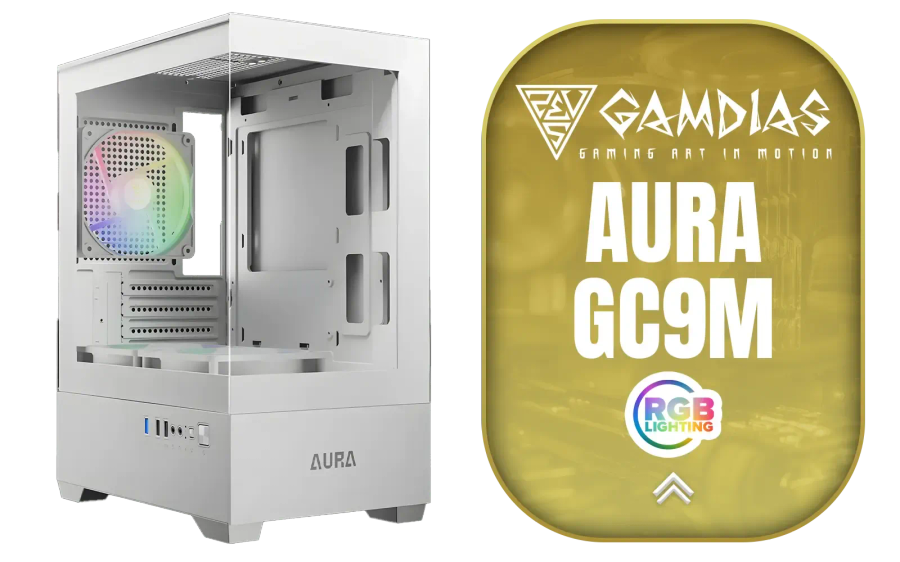 GAMDIAS AURA GC9M Micro Tower Case