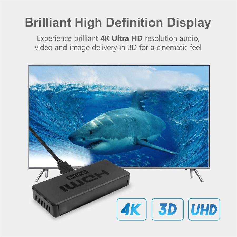 Astrum 1 x 5 Ports 4K HDMI Splitter - SP050