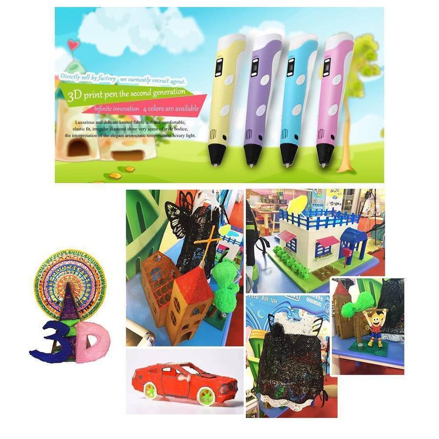 Kithi Group 3D wireless graffiti printing pen set - type 1