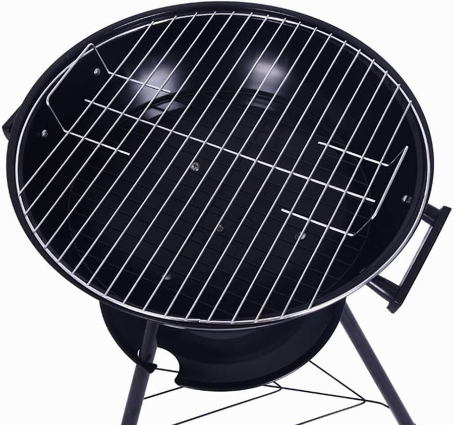 BBQ Braai Stand  Outdoor Round Portable Charcoal Grill