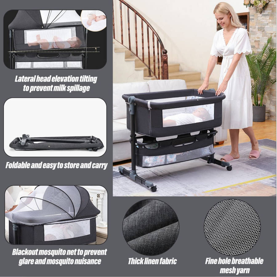 Kithi Group - Foldable Newborn Baby Portable Bassinet