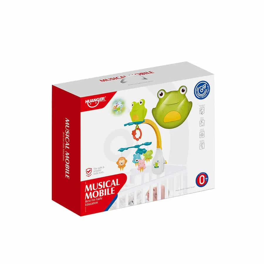 Baby crib Musical Mobile Frog