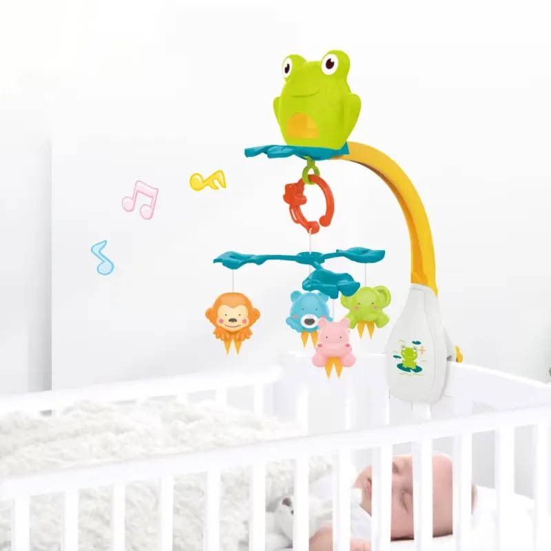 Baby crib Musical Mobile Frog