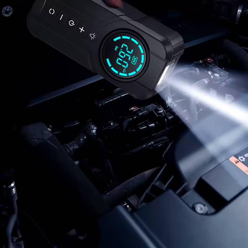 Car Jump Starter Air Compressor