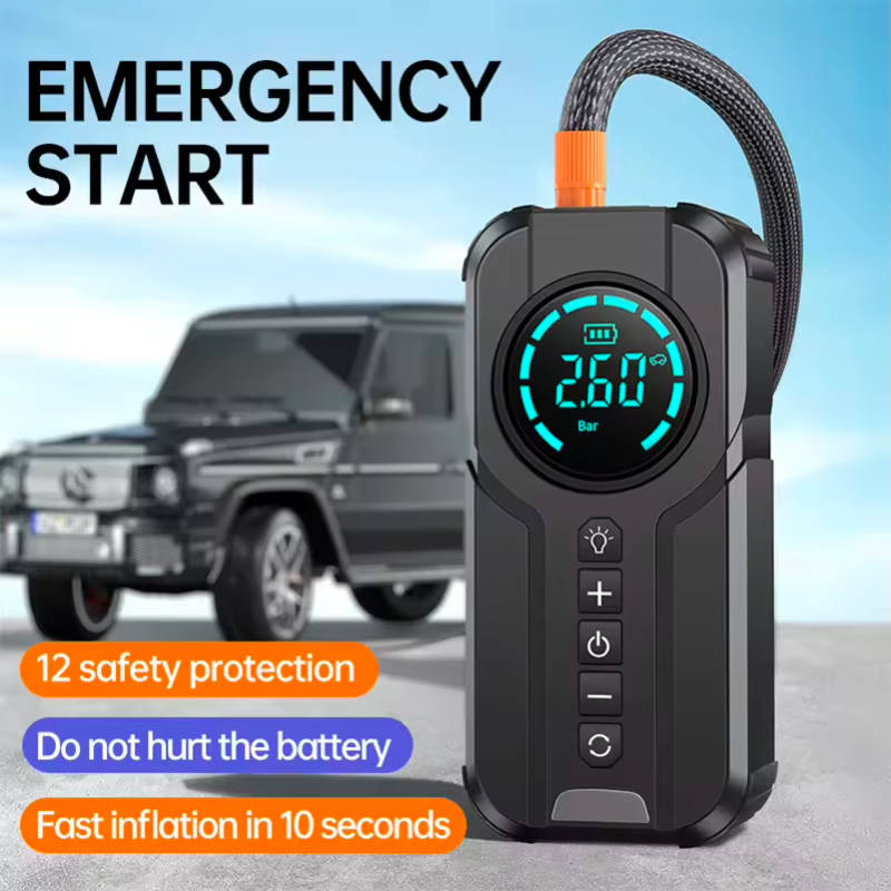Car Jump Starter Air Compressor